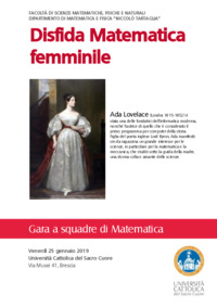 Disfida matematica femminile