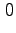 $ \phantom{,}\! 0$