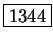 \fbox{1344}